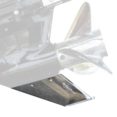 Aileron de rechange Megaware SkegGuard 27151 en acier inoxydable