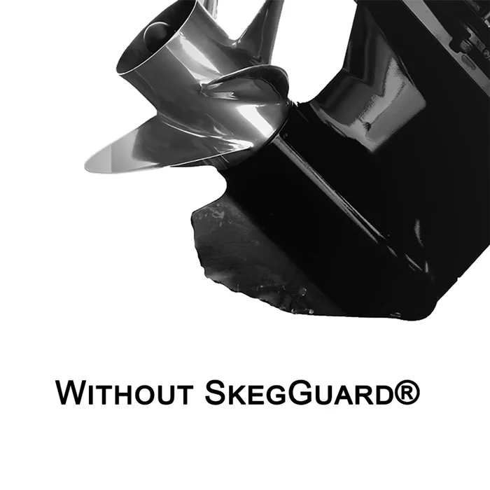 Aileron de rechange Megaware SkegGuard 27151 en acier inoxydable – Image 2