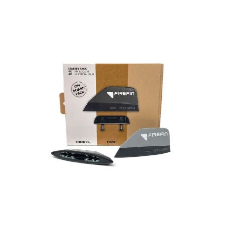Ailerons Kitesurfflysurfer Pack 4 ailerons FIREFIN 50mm