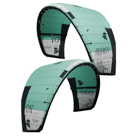 Ailes Kitesurf à BoudinF-One ADDIKT TEC BLACK/MINT 2025