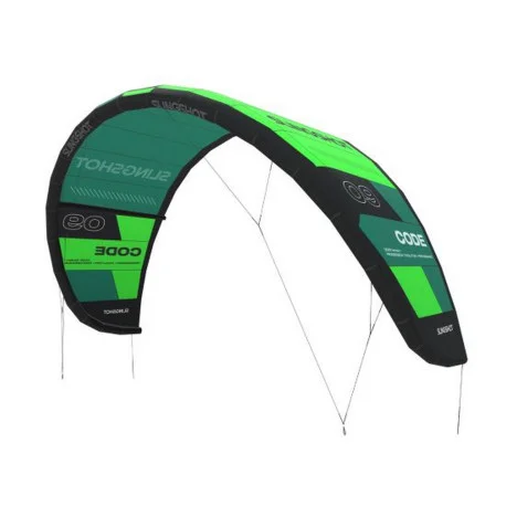 Ailes Kitesurf à BoudinSlingshot CODE V1 Vert 2023
