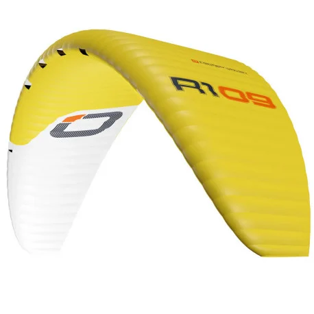 Ailes Kitesurf à CaissonOzone R1 V5- Jaune 2025