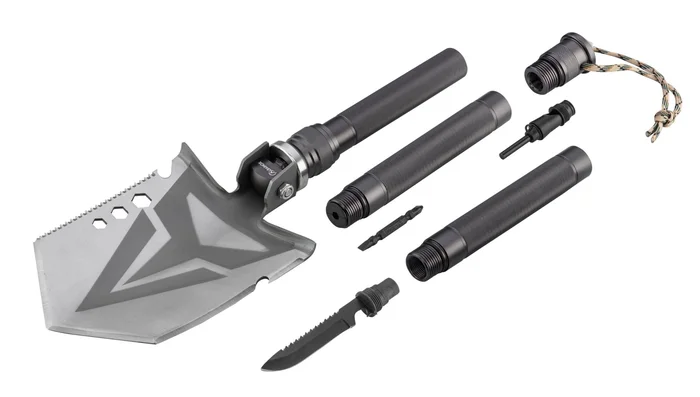 Albainox – Pelle de survie PRO – 11 Fonctions