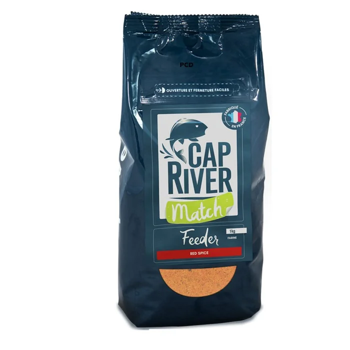 Amorce Cap River Match Feeder Red Spice 1Kg