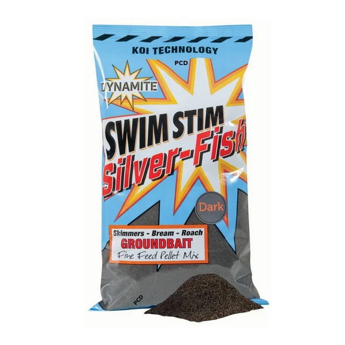Amorce Dynamite Baits 900G Swim Stim Silver Fish Groundbait Dark