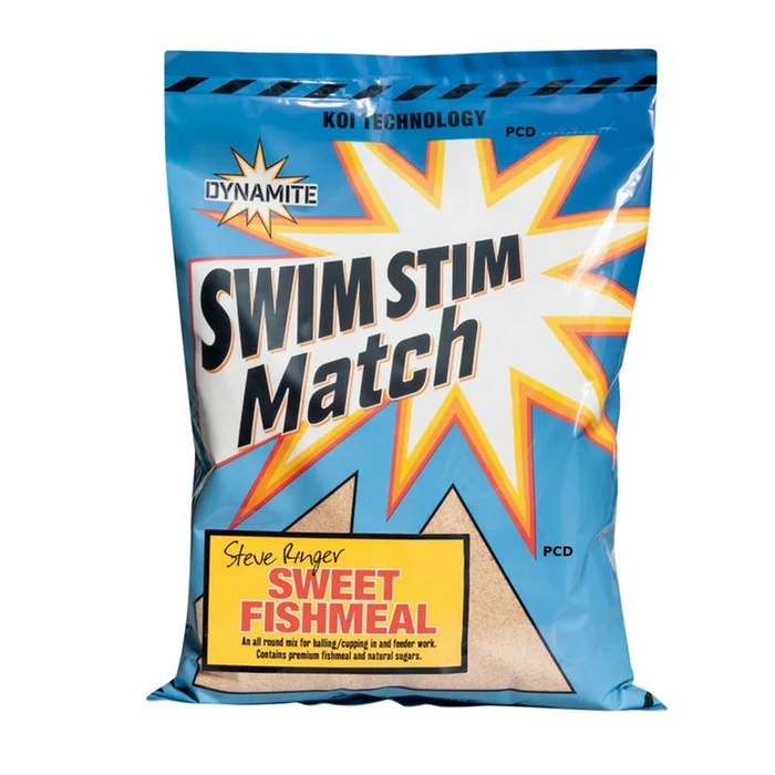 Amorce Dynamite Baits Swim Stim Match Steve Ringer Sweet Fishmeal Groundbait 1KG800