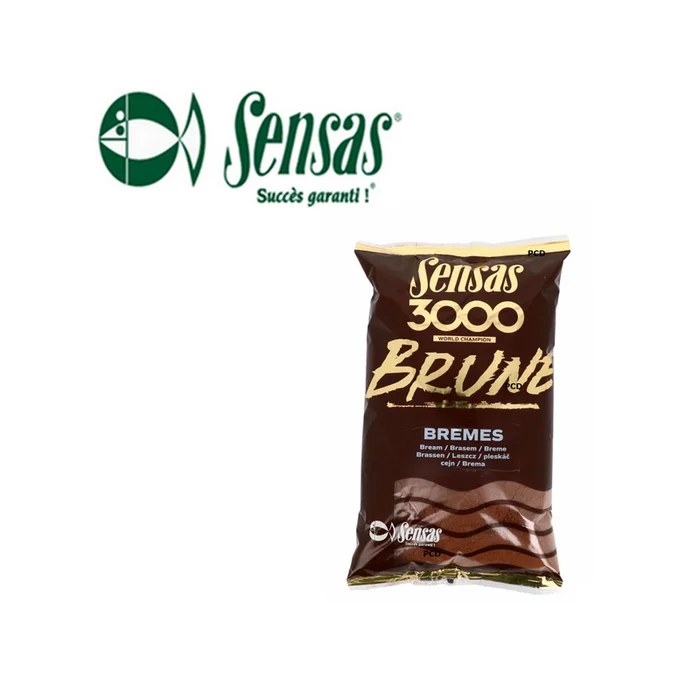 AMORCE SENSAS 3000 BRUNE BREME 1KG