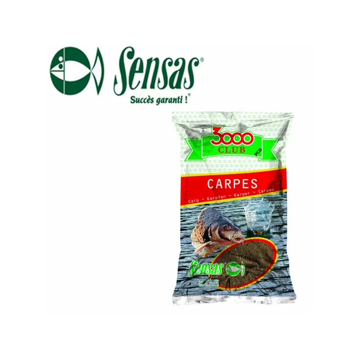 AMORCE SENSAS 3000 CLUB CARPES ROUGE 2KG500