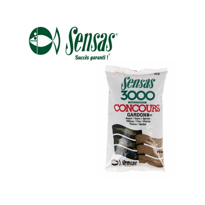 AMORCE SENSAS 3000 CONCOURS GARDONS 1KG