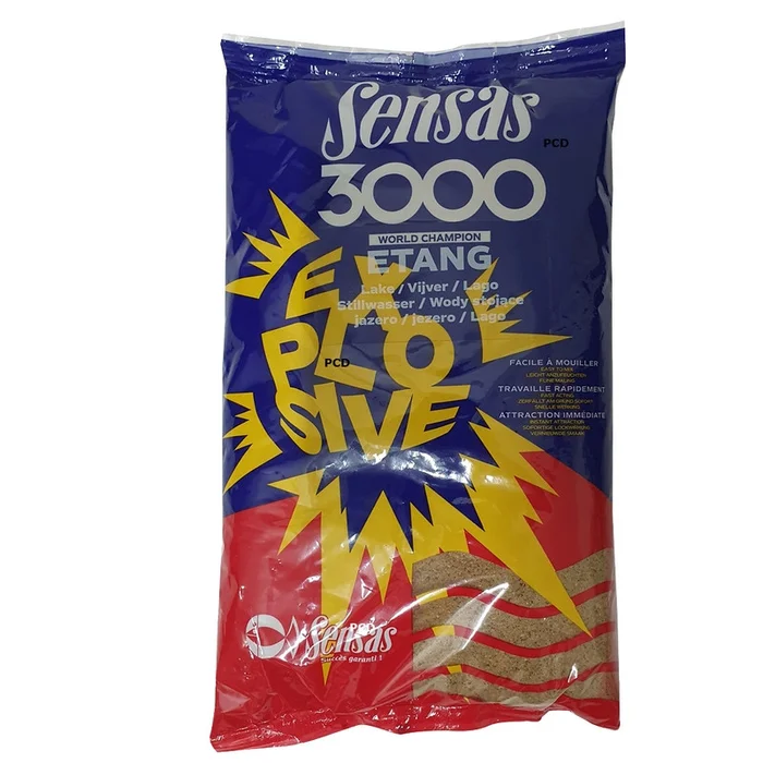 Amorce Sensas 3000 Explosive Etang 1kg