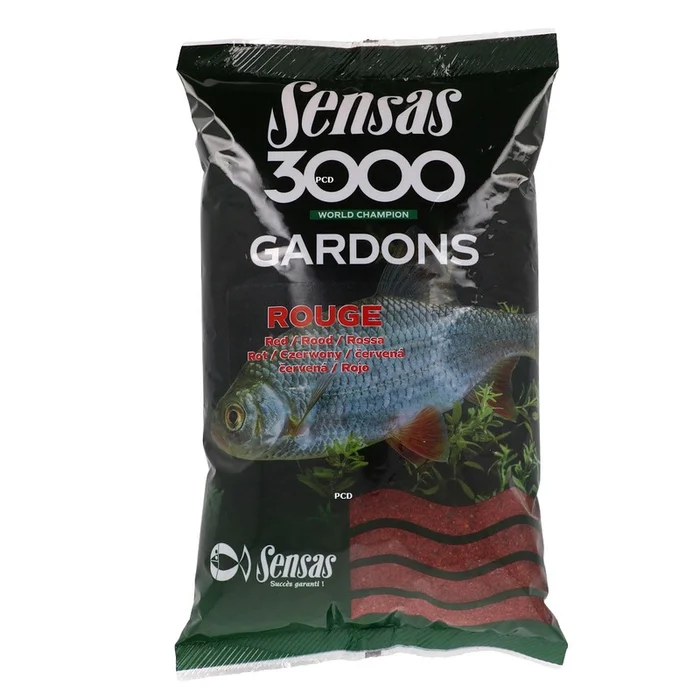 Amorce Sensas 3000 Gardons Rouge 1kg