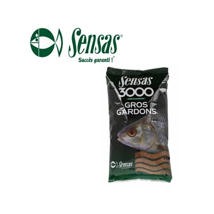 AMORCE SENSAS 3000 GROS GARDONS 1KG