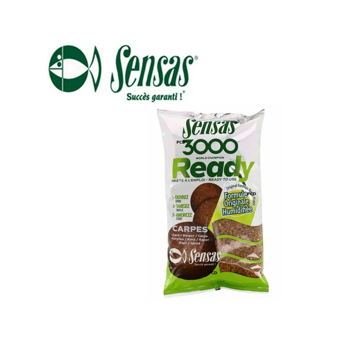 AMORCE SENSAS 3000 READY CARPES 1KG250