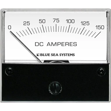 Ampèremètre analogique CC Blue Sea 8018 – Cadran de 2-3/4″, 0-150 ampères CC