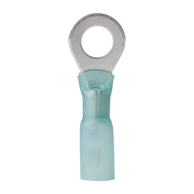 Ancor 16-14 1/4 anneau terminal thermorétractable bleu paquet de 100