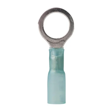 Ancor 16-14 3/8 Cosse à Anneau Rétractable à Chaud Bleu Paquet de 100