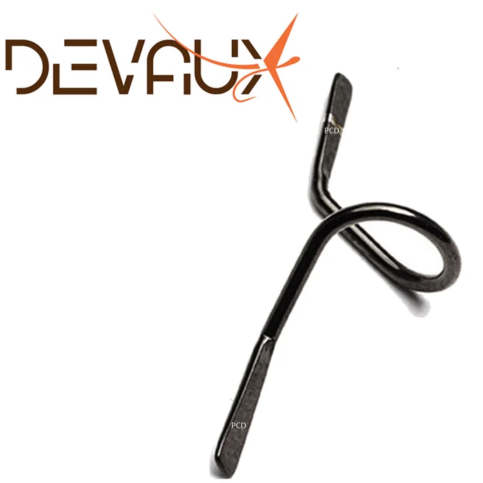 ANNEAU DEVAUX SERPENTIFORME TITANIUM 5 /0
