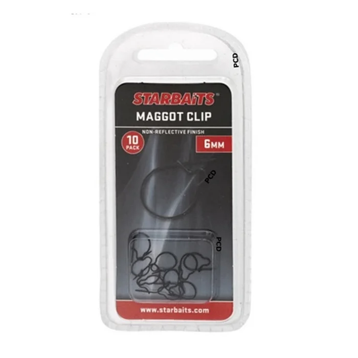 Anneaux Starbaits Maggot Clip Par 10