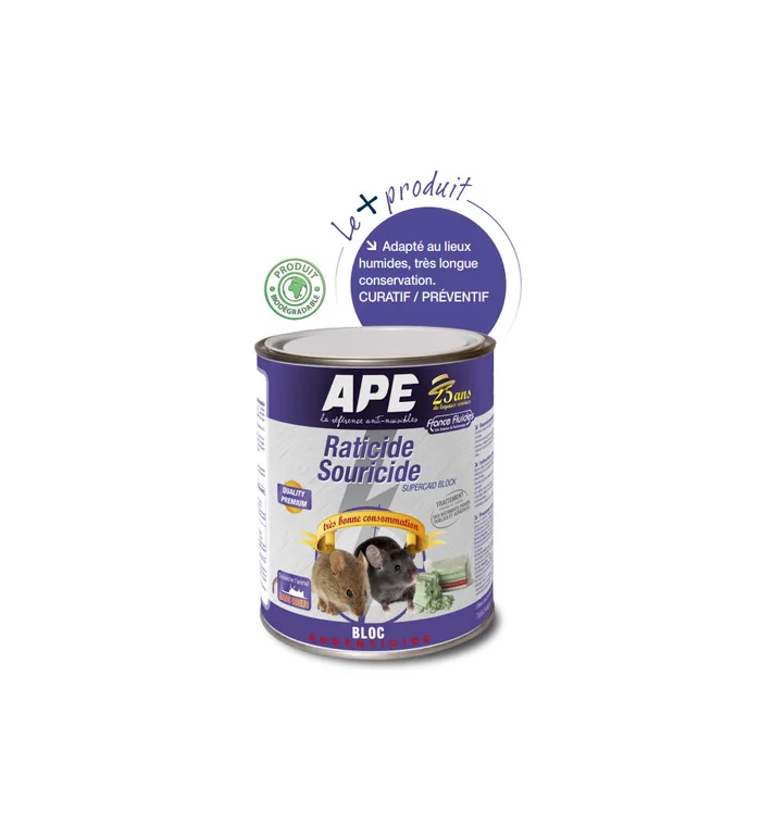 Appâts raticide & souricide