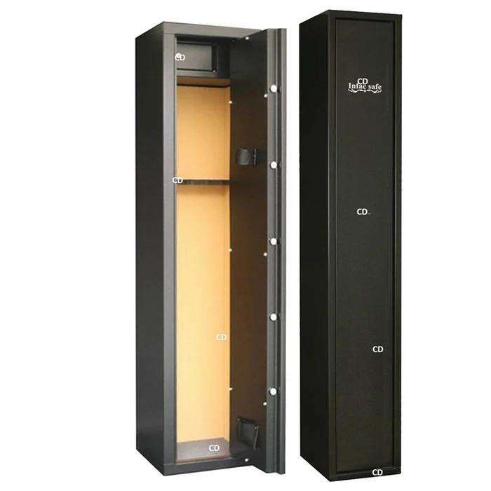 Armoire Infac Sentinel 5 Armes + Lunettes + Coffre Intérieur