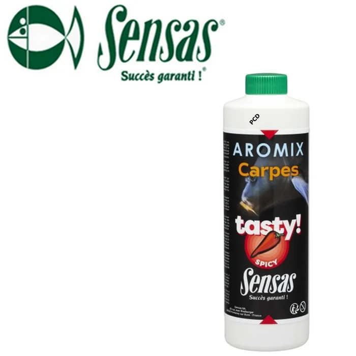 AROMIX SENSAS CARP TASTY SPICY 500ML