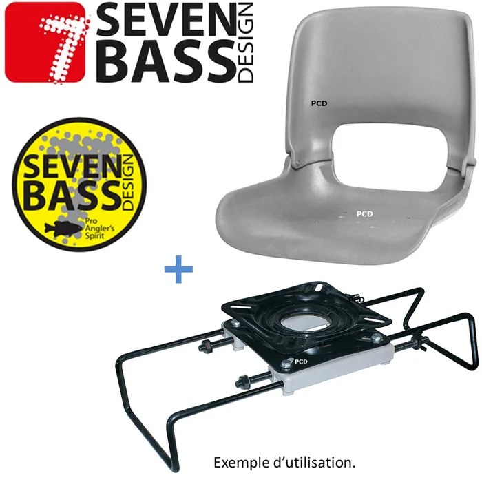 ASSISE PIVOTANTE 360 SEVEN BASS