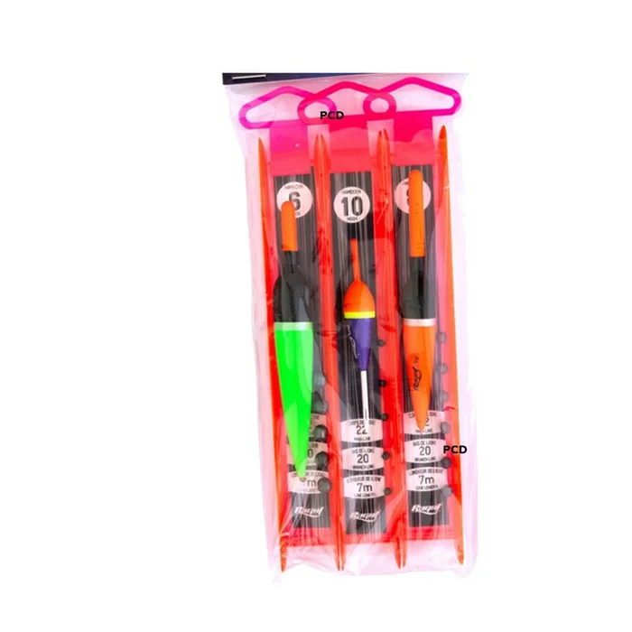 Assortiment 3 Lignes Montées Truite /Gros Poissons Ragot