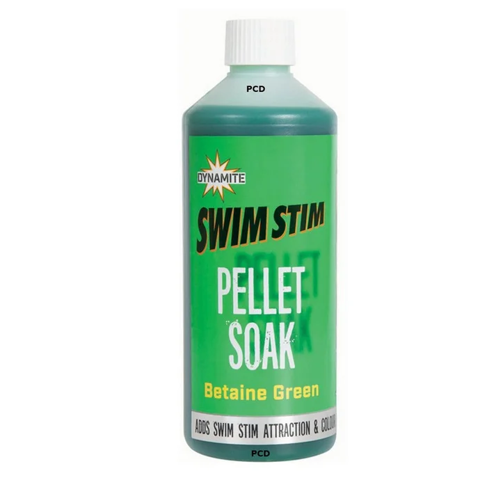 Attractant Liquide Dynamite Baits Swim Stim Bétaine Green Pellet Soak 500ml