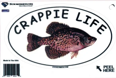 Autocollant Crappie Life par Stickermen