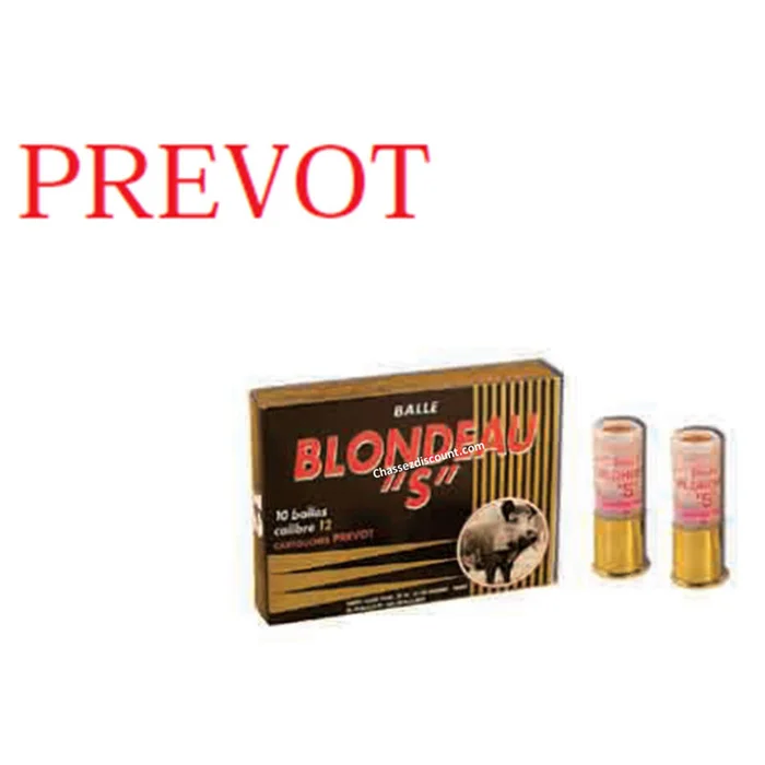 BALLE BLONDEAU S BLINDE 12 /70 PREVOT