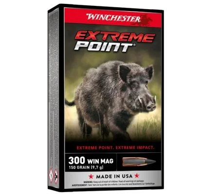 Balles 300WIN MAG Extreme-point 150 grain WINCHESTER