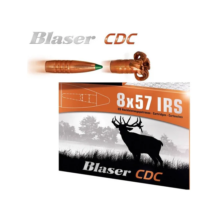 BALLES BLASER CDC 8×57 JRS 170 Grains PAR 20