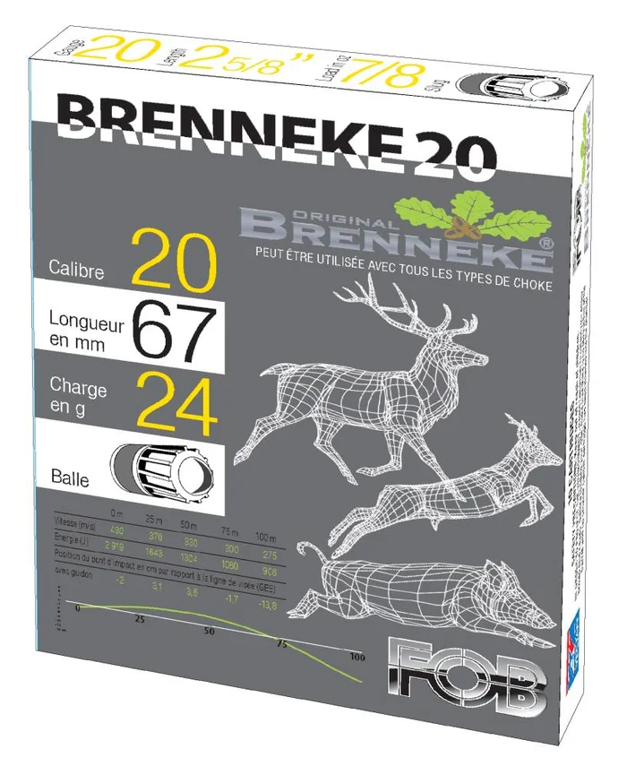 BALLES BRENNEKE 20/24G