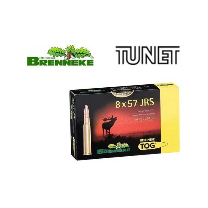BALLES BRENNEKE TOG 8X64S 220 GRAINS PAR 20