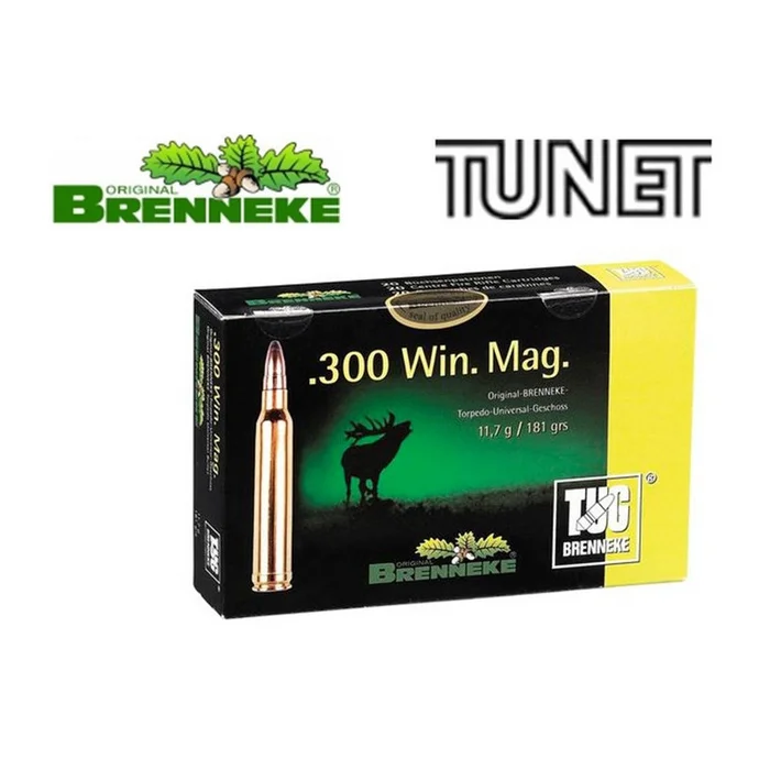 BALLES BRENNEKE TUG 300 WIN MAG 180 GRAINS