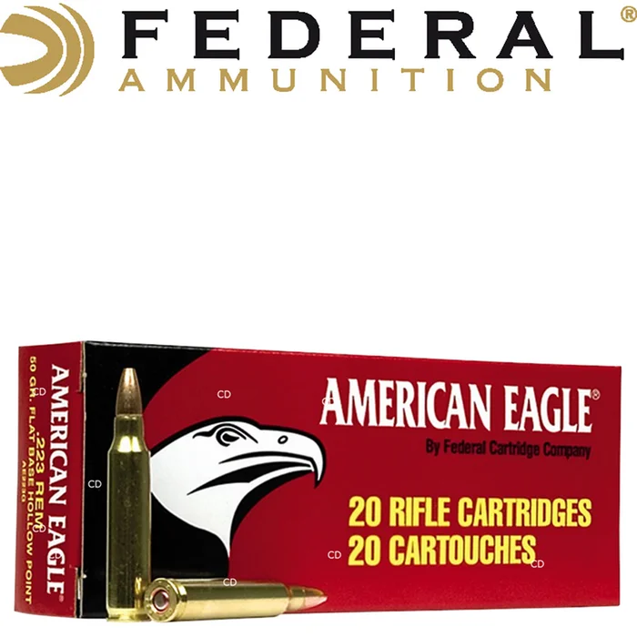 BALLES FEDERAL AMERICAN EAGLE SOLID 22LR 40 Grains PAR 50