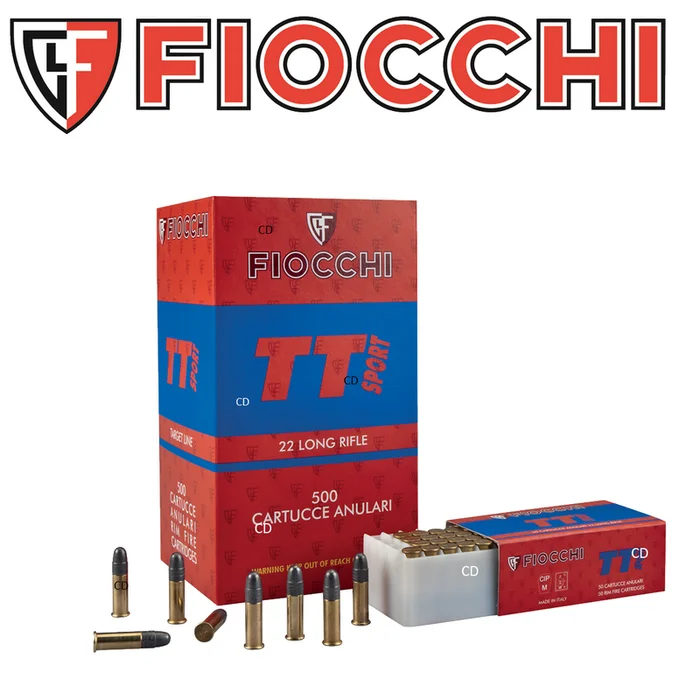 BALLES FIOCCHI TT SOFT LRN 22LR 40 GRAINS PAR 50
