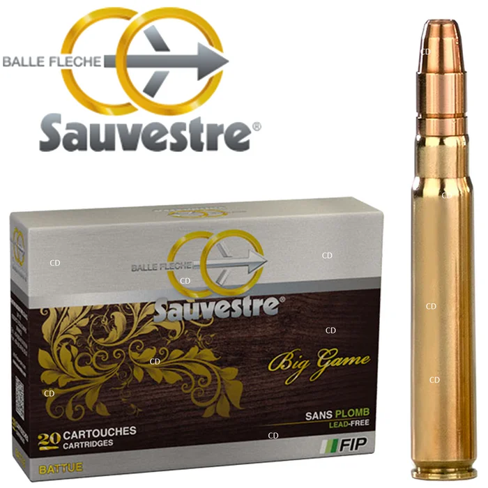 Balles Flèche Sauvestre F.I.P Battue 7mm Rem Mag 132 Grains Par 20