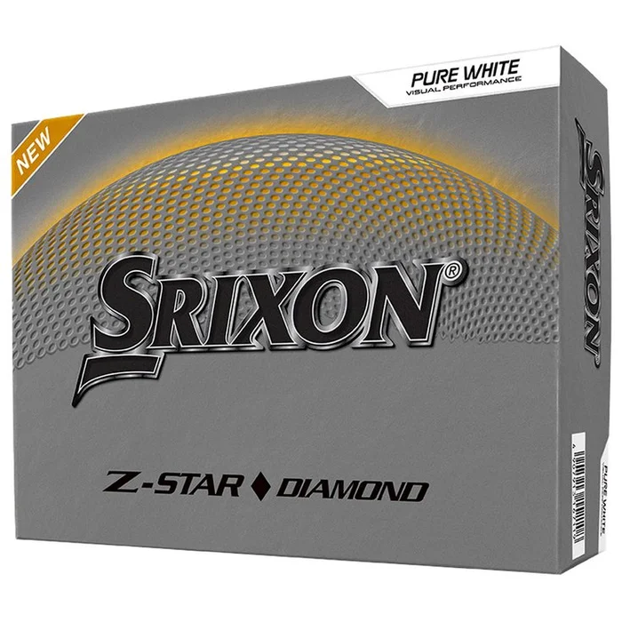 Balles neuves Srixon Z-Star Diamond White