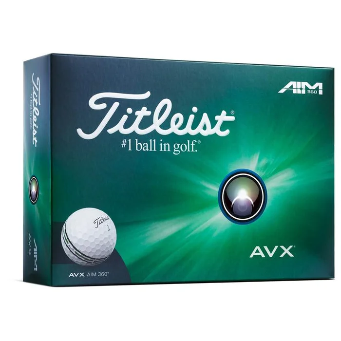 Balles neuves Titleist AVX White AIM 360