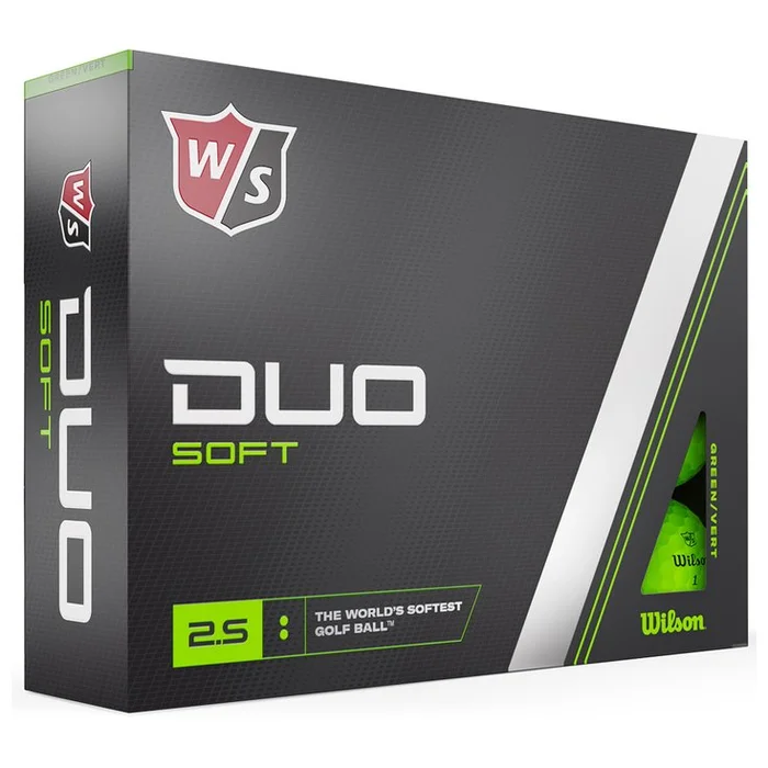 Balles neuves Wilson Duo Soft Green