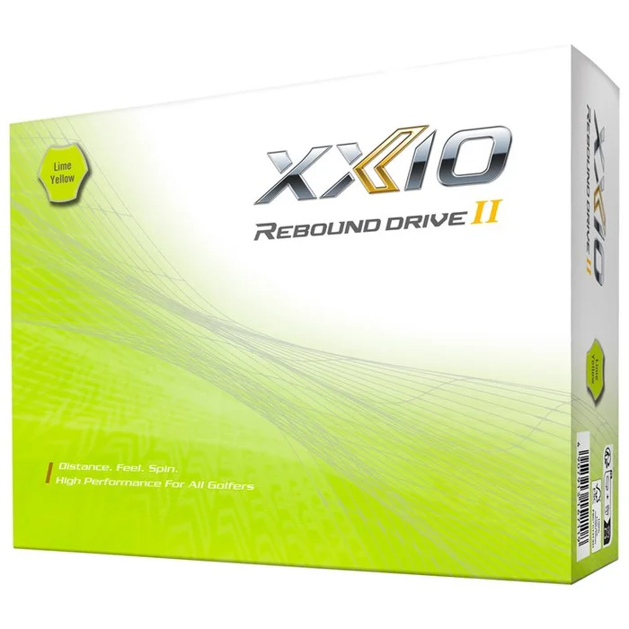 Balles neuves XXIO Rebound Drive 2 Yellow