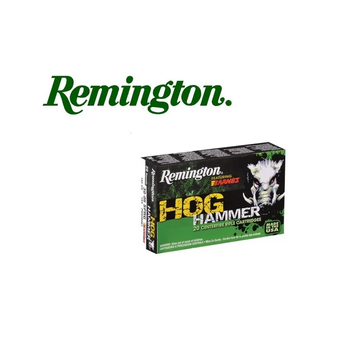 BALLES REMINGTON HOG HAMMER C /308 WIN OGIVE BARNES 168 GR TSX
