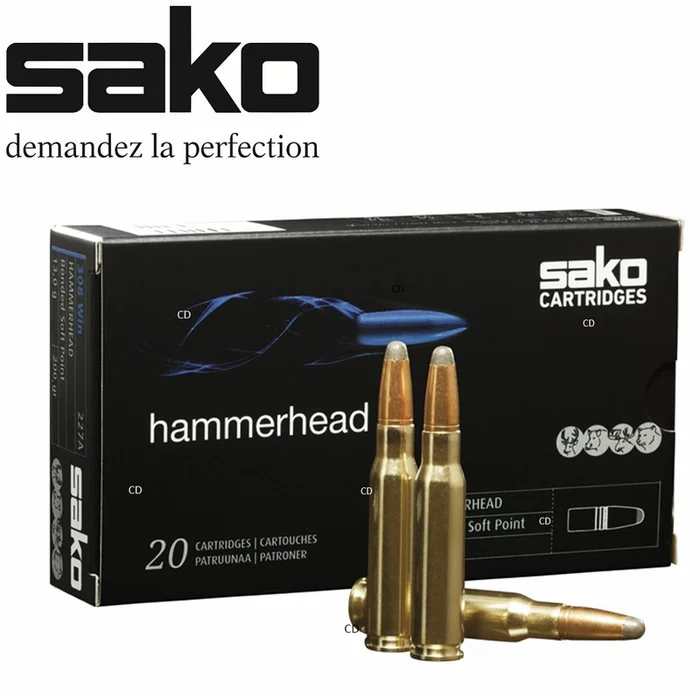 Balles Sako Hammerhead SP 9.3×74 Rem 286 Grains Par 10