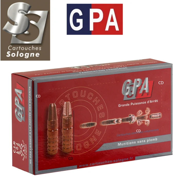 BALLES SOLOGNE GPA 35 WHELEN 196 GRAINS PAR 20