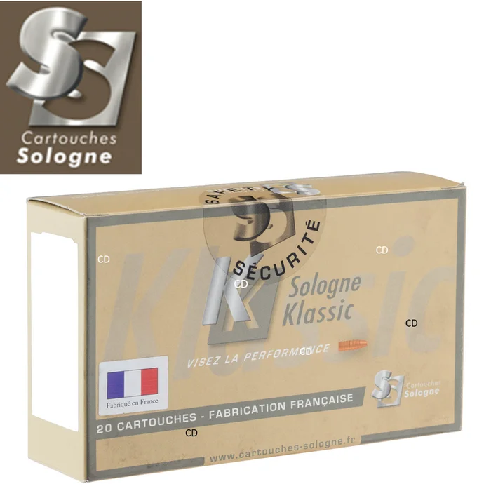 BALLES SOLOGNE KLASSIC 270 WIN 160 GRAINS PAR 20