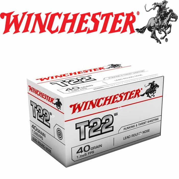 BALLES WINCHESTER 22LR T22 LRN 40Grains PAR 50