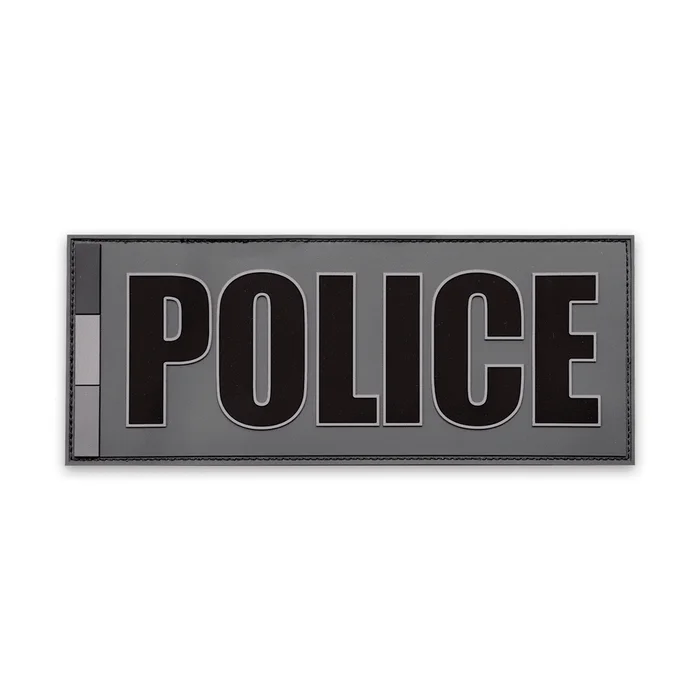 Bandeau dorsal BV Police PVC 25 x 10 cm