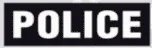 BANDEAUX RÉFLÉCHISSANTS INVERSÉ POITRINE 3X10 – POLICE