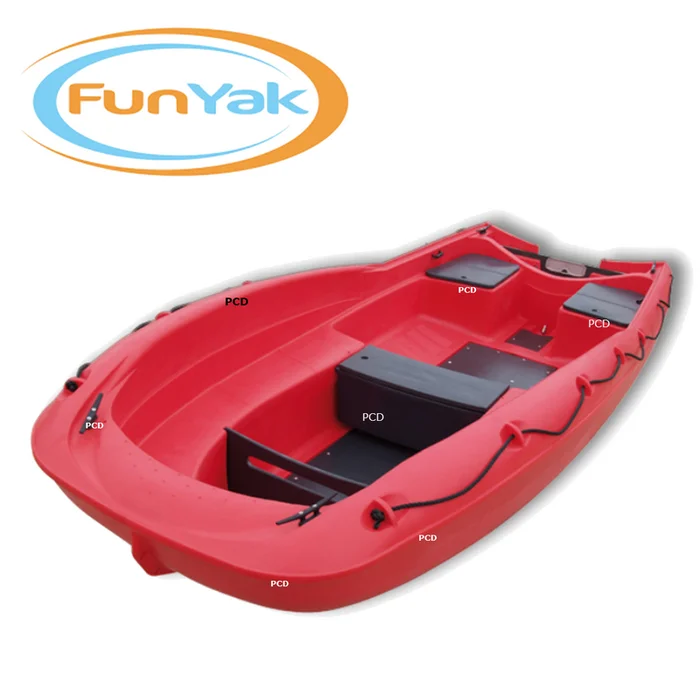 BARQUE FUN YAK SECU 15 ROUGE 4M50